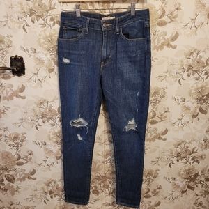 Levi's 721 high rise skinny jeans